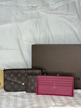 Louis Vuitton Monogram Felicie Chain Bag and Accessories